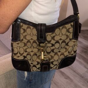 Vintage Coach Signature Satchel